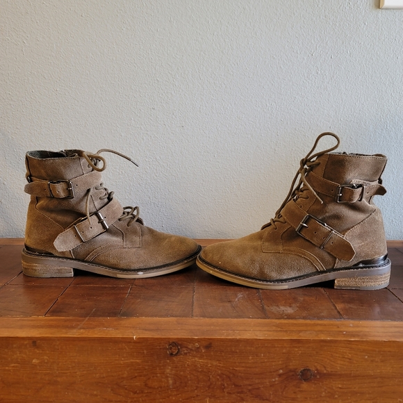 Vince Camuto Tokode Suede Booties - Picture 2 of 8